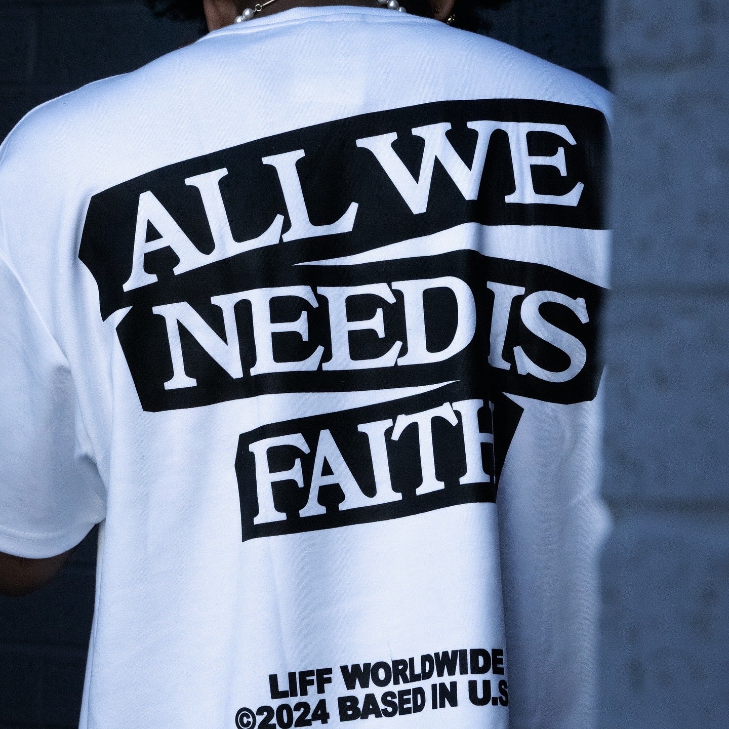 "All We Need Is Faith - Graphic Tee"