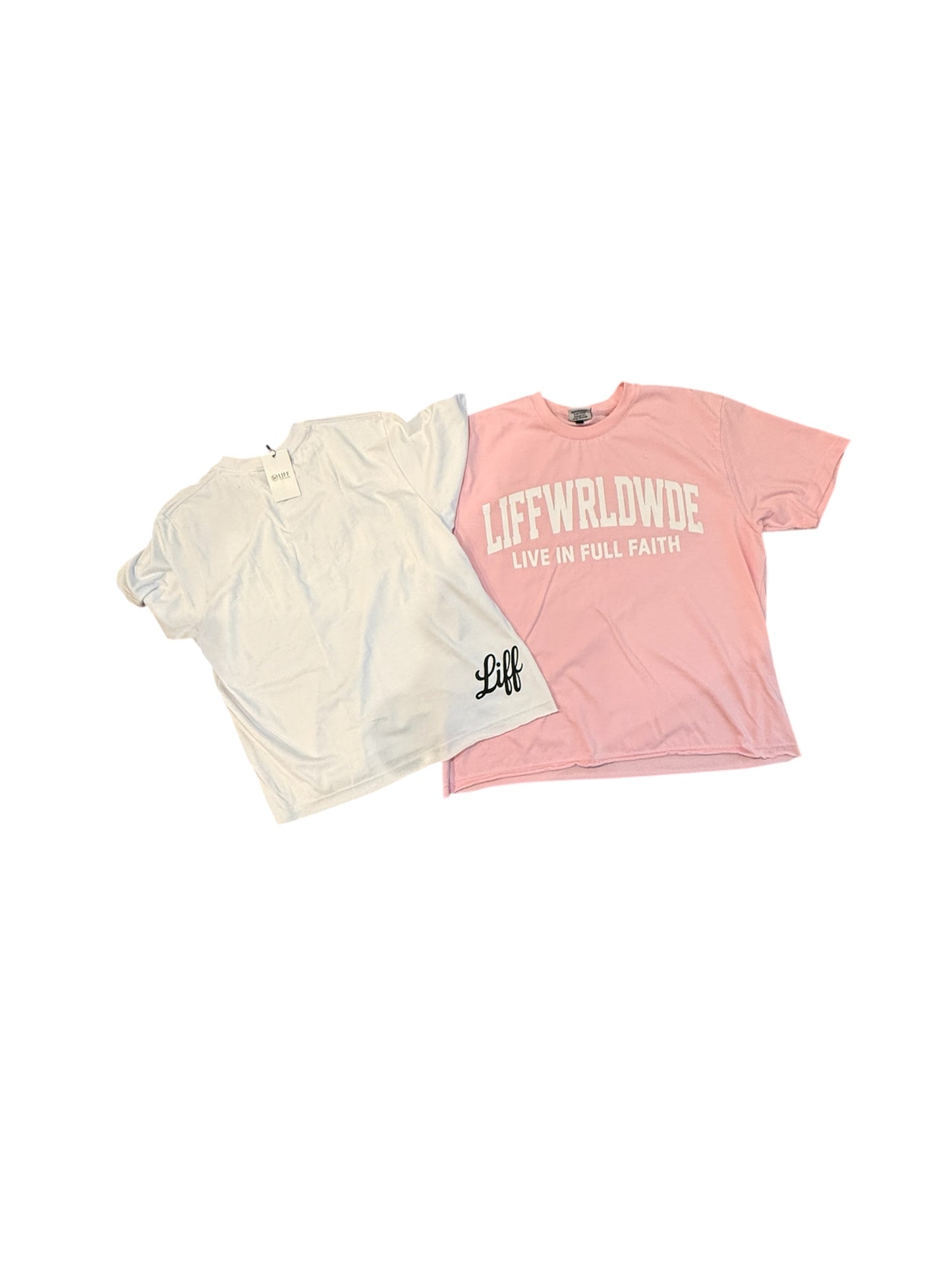 LIFFWRLDWDE Dual Tee Pack – “Live In Full Faith” Edition