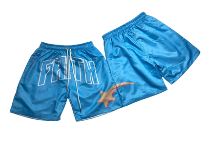 "Faith- Nylon Shorts"
