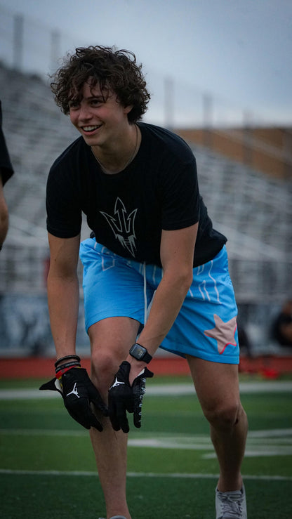 "Faith- Nylon Shorts"